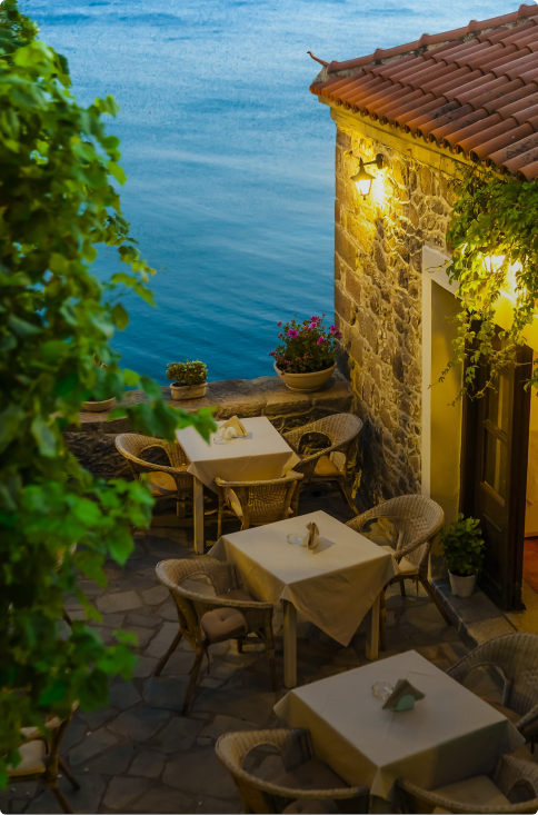 Interior da pizzaria